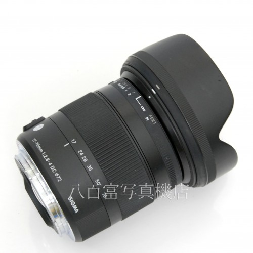 【中古】 シグマ 17-70mm F2.8-4 DC MACRO OS HSM -Cont- キヤノンEOS用 SIGMA 中古レンズ 31801