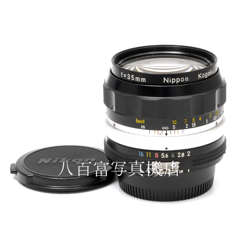 【中古】 ニコン Ai改 Auto Nikkor 35mm F2 前期型 Nikon/オートニッコール 中古交換レンズ