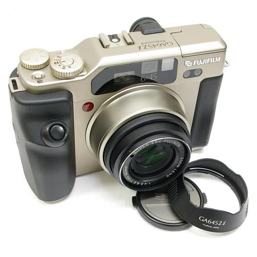 中古 フジ GA645Zi Professional シルバー FUJIFILM 【中古カメラ】 K2043