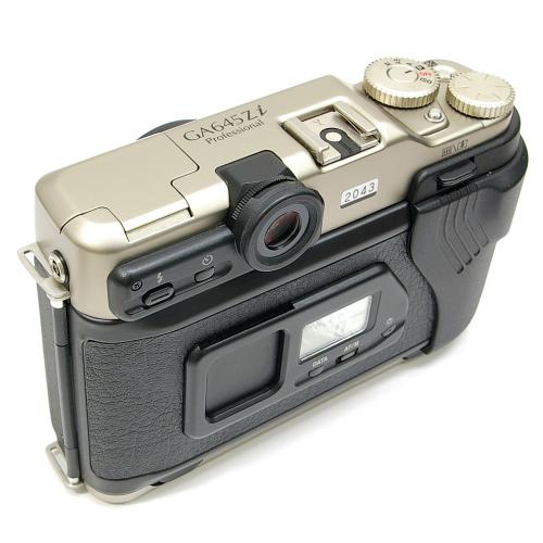 中古 フジ GA645Zi Professional シルバー FUJIFILM 【中古カメラ】 K2043