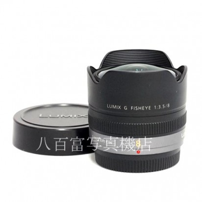 【中古】 パナソニック LUMIX G FISHEYE 8mm F3.5 Panasonic 中古レンズ 37644