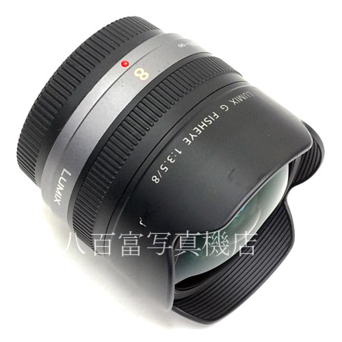 【中古】 パナソニック LUMIX G FISHEYE 8mm F3.5 Panasonic 中古レンズ 37644