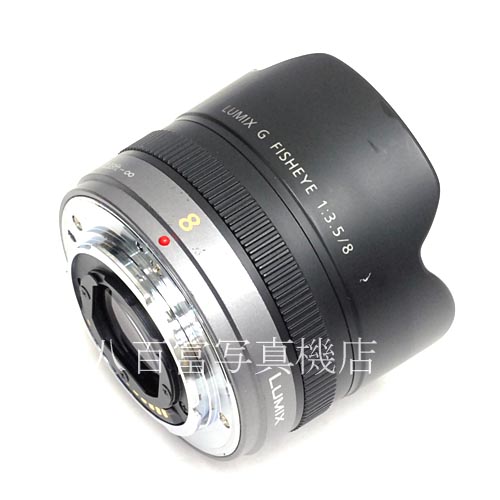 【中古】 パナソニック LUMIX G FISHEYE 8mm F3.5 Panasonic 中古レンズ 37644