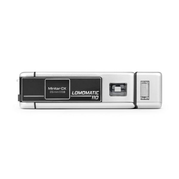 ロモグラフィー Lomomatic 110 Camera & Flash Metal / hp110lm / 110フィルムカメラ / Lomography