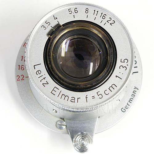 中古 ライツ ELMAR 5cm F3.5 ライカLマウント [赤エルマー] LEITZ 【中古レンズ】11860　