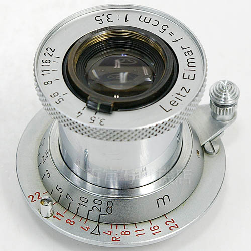 中古 ライツ ELMAR 5cm F3.5 ライカLマウント [赤エルマー] LEITZ 【中古レンズ】11860　