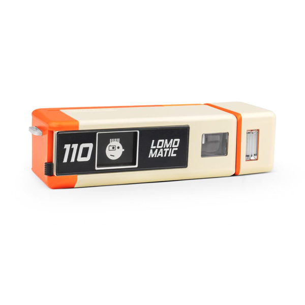 ロモグラフィー Lomomatic 110 Camera & Flash Golden Gate / hp110col / 110フィルムカメラ / Lomography