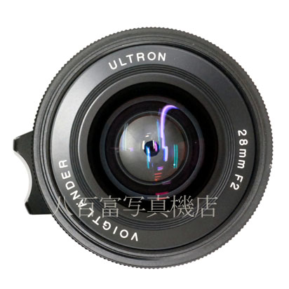 【中古】 フォクトレンダー ULTRON 28mm F2 ブラック Voigtlander ウルトロン 中古交換レンズ 43296