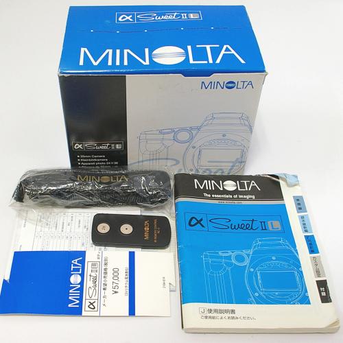 中古 ミノルタ α Sweet II L シルバー ボディ MINOLTA