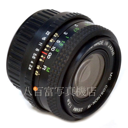 【中古】 コシナ MC COSINON-W 28mm F2.8 ペンタックスKマウント コシノン COSINA 中古交換レンズ 43302