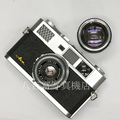 【中古】   オリンパス エース E ボディ 4.5cmF2.8/8cmF5.6セット   OLYMPUS ACE-E 中古カメラ 34188