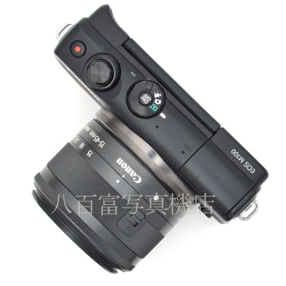 【中古】 キヤノン EOS M100 EF-M 15-45mm F3.5-6.3 IS STM セット ブラック Canon 中古デジタルカメラ 47649