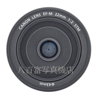 【中古】 キヤノン EF-M 22mm F2 STM Canon 中古交換レンズ 47650