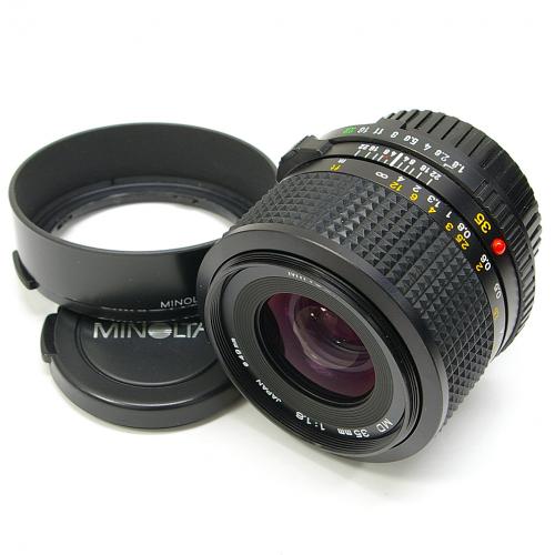 中古 ミノルタ NEW MD 35mm F1.8 MINOLTA 【中古レンズ】 04065