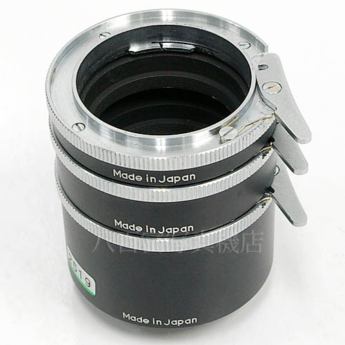 中古 トプコン 純正接写リングセット ブラック エキザクタマウント TOPCON G2519