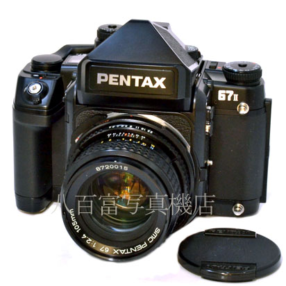 【中古】 ペンタックス 67 II AE 105mm F2.4 セット PENTAX 中古フイルムカメラ 43348