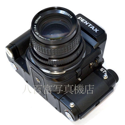 【中古】 ペンタックス 67 II AE 105mm F2.4 セット PENTAX 中古フイルムカメラ 43348