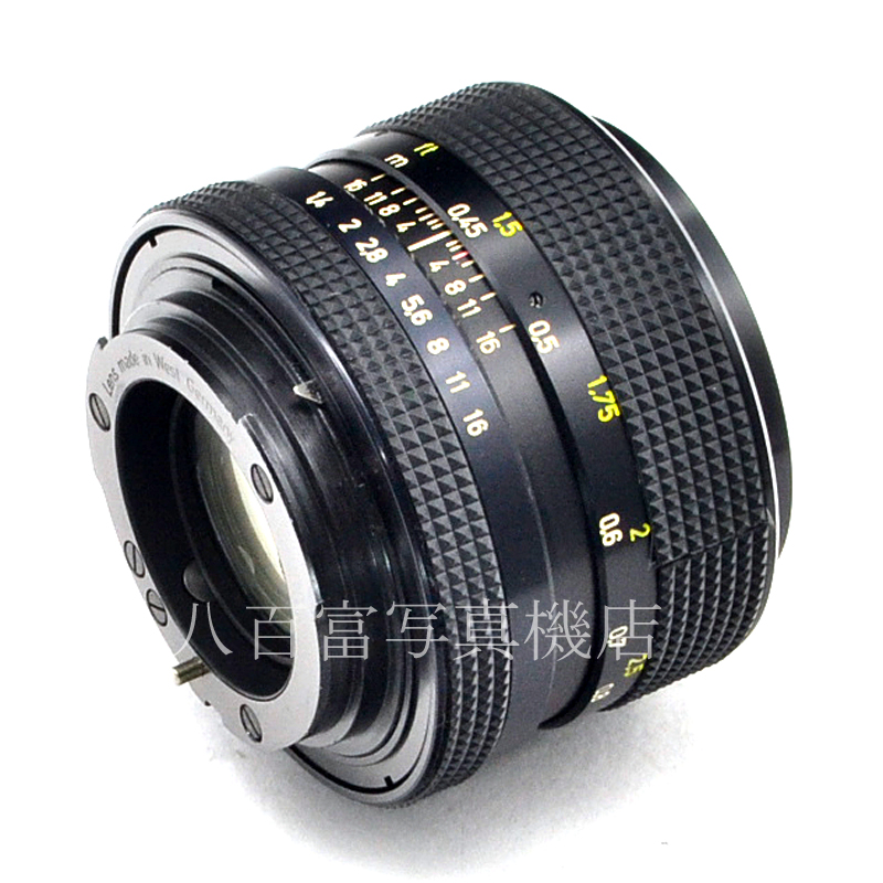 中古】 カールツァイス Planar HFT 50mm F1.4 ローライQBM:2ピン型