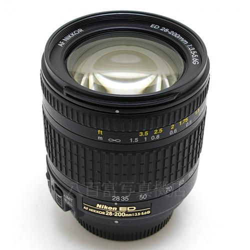 中古 ニコン AF Nikkor 28-200mm F3.5-5.6G ED ブラック Nikon / ニッコール 【中古レンズ】 10341