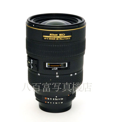 【中古】 ニコン AF-S ED Nikkor 28-70mm F2.8D ブラック Nikon ニッコール 中古交換レンズ 47637