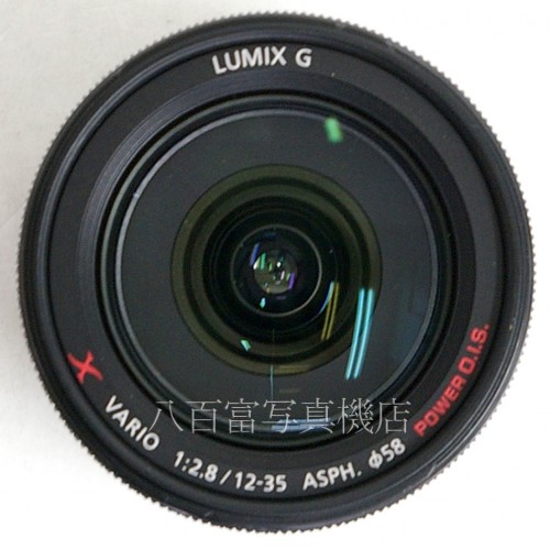 【中古】 パナソニック LUMIX G X VARIO 12-35mm/F2.8 ASPH./POWER O.I.S. ブラック  Panasonic 中古レンズ 28521