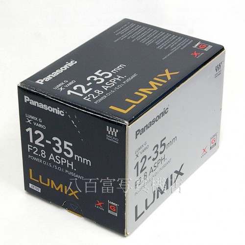 【中古】 パナソニック LUMIX G X VARIO 12-35mm/F2.8 ASPH./POWER O.I.S. ブラック  Panasonic 中古レンズ 26792
