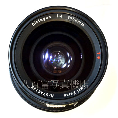 【中古】 ツァイス Distagon C T* 50mm F4 ブラック ハッセル用 CarlZeiss 中古交換レンズ 43364