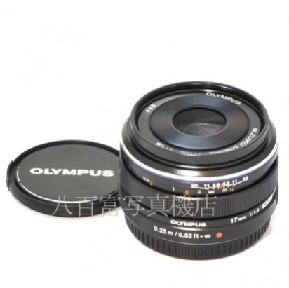 【中古】 オリンパス M.ZUIKO DIGITAL 17mm F1.8 MSC ブラック OLYMPUS 中古交換レンズ 43402