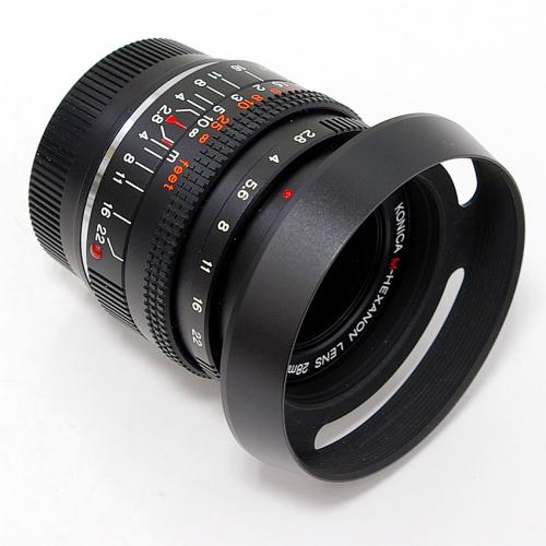 中古 コニカ M HEXANON 28mm F2.8 KONICA/ヘキサノン｜カメラのこと