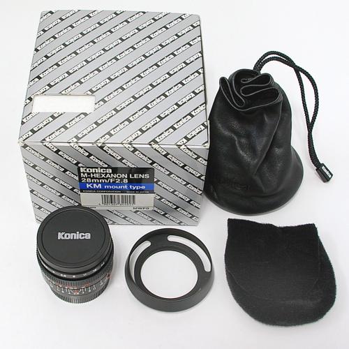 中古 コニカ M HEXANON 28mm F2.8 KONICA/ヘキサノン｜カメラのこと