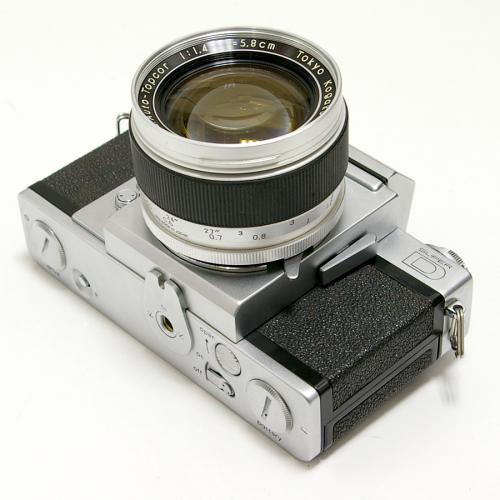 中古 ベセラー トプコン スーパーD 5.8cm F1.4 セット Beseler Topcon 【中古カメラ】