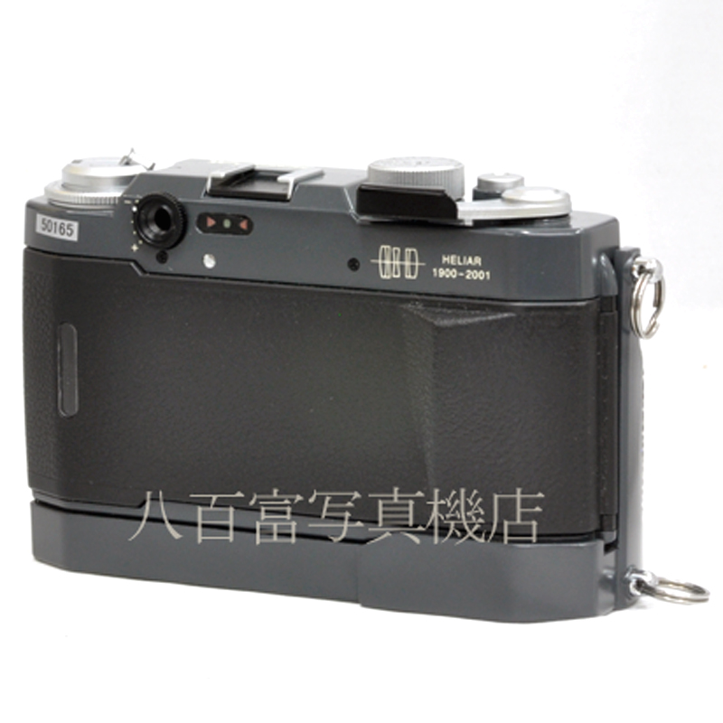 【中古】 フォクトレンダー BESSA-T (ベッサ T) グレー トリガーワインダーセット ヘリアー101年記念 Voigtlander 中古フイルムカメラ 50165