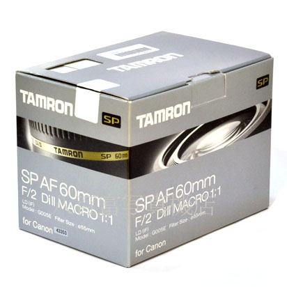 【中古】 タムロン SP AF 60mm F2 DiII MACRO G005E キヤノンEOS用 TAMRON 43353