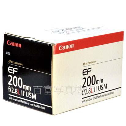 【中古】 キヤノン EF 200mm F2.8L II USM Canon 中古交換レンズ 43352