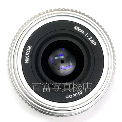 【中古】 ニコン Ai Nikkor 45mm F2.8P シルバー Nikon  ニッコール 中古交換レンズ 39209