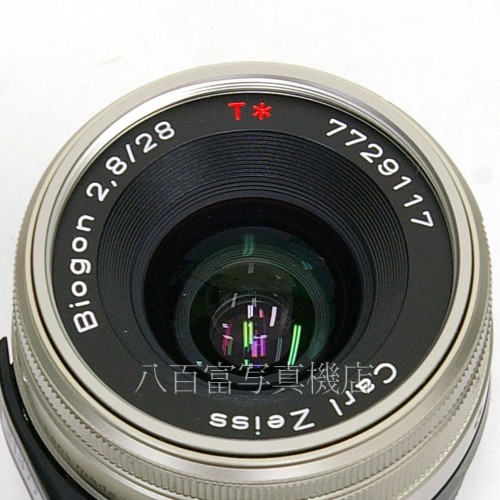 【中古】 コンタックス Biogon T* 28mm F2.8 Gシリーズ用 CONTAX ビオゴン 中古レンズ 21377