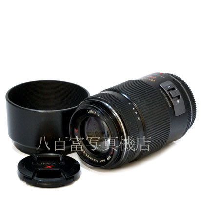 【中古】 パナソニック LUMIX G X VARIO PZ 45-175mm F4-5.6 ブラック マイクロフォーサーズ用 Panasonic 中古交換レンズ 41137