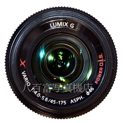 【中古】 パナソニック LUMIX G X VARIO PZ 45-175mm F4-5.6 ブラック マイクロフォーサーズ用 Panasonic 中古交換レンズ 41137