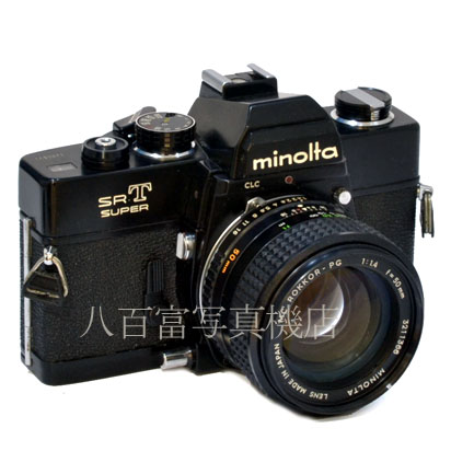 【中古】 ミノルタ SRT SUPER ブラック 50mm F1.4 セット minolta 中古フイルムカメラ 42788