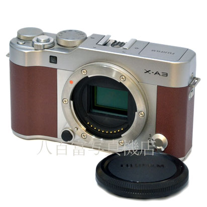 【中古】 フジフイルム X-A3 ブラウン FUJIFILM 中古デジタルカメラ 43386