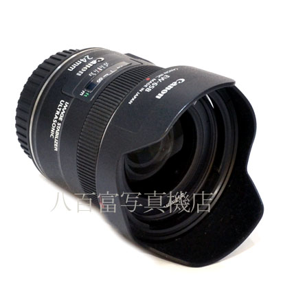 【中古】 キヤノン EF 24mm F2.8 IS USM Canon 中古交換レンズ 43384