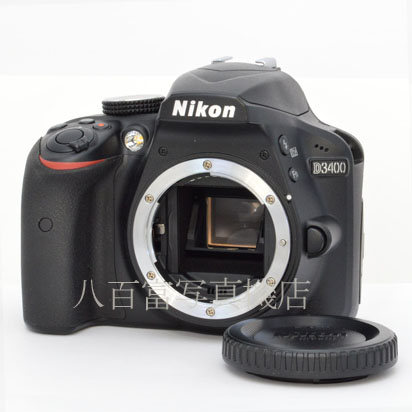 【中古】 ニコン D3400 ボディ ブラック Nikon 中古デジタルカメラ 47708