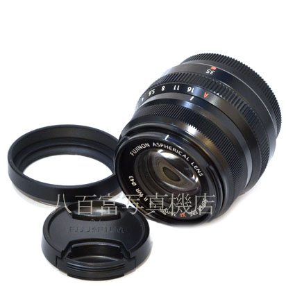 【中古】 フジフイルム FUJINON XF 35mm F2 R WR ブラック FUJIFILM フジノン 中古交換レンズ 43376