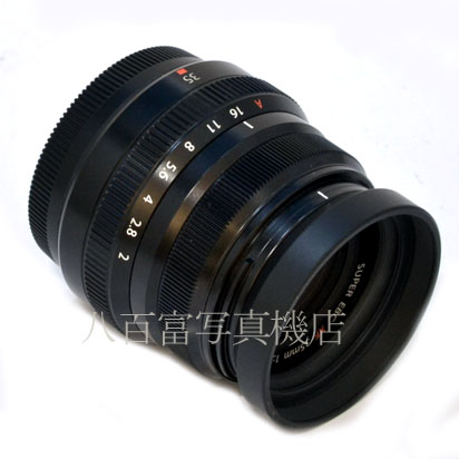 【中古】 フジフイルム FUJINON XF 35mm F2 R WR ブラック FUJIFILM フジノン 中古交換レンズ 43376