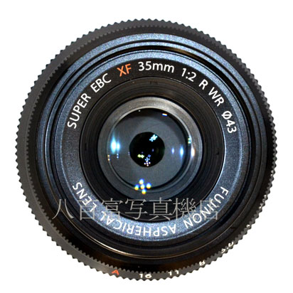 【中古】 フジフイルム FUJINON XF 35mm F2 R WR ブラック FUJIFILM フジノン 中古交換レンズ 43376