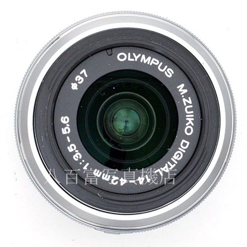 【中古】 オリンパス M.ZUIKO DIGITAL 14-42mm F3.5-5.6 II R MSC シルバー OLYMPUS 中古交換レンズ 47688