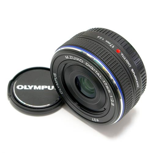中古 オリンパス M.ZUIKO DIGITAL 17mm F2.8 ブラック OLYMPUS｜カメラのことなら八百富写真機店
