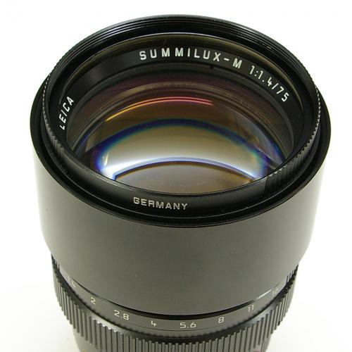 中古 ライカ SUMMILUX M 75mm F1.4 LEICA 【中古レンズ】 04275