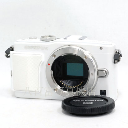 【中古】 オリンパス PEN Lite E-PL6 ボディ ホワイト OLYMPUS ペンライト 中古デジタルカメラ 43133