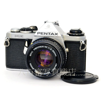 【中古】 ペンタックス ME シルバー M50mm F2 レンズセット PENTAX 中古フイルムカメラ 46814